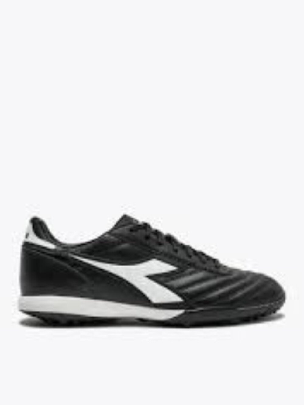 DIADORA Brasil R TFR Turf Soccer Cleats - Black - Mens 6.5 / Women's 8 - NIB